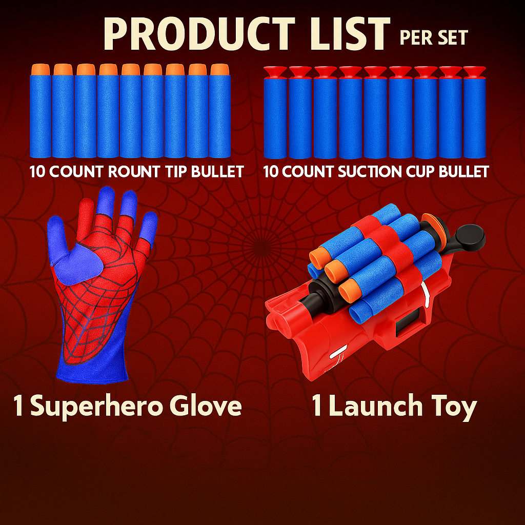 Superkids Web Shooter Gloves™