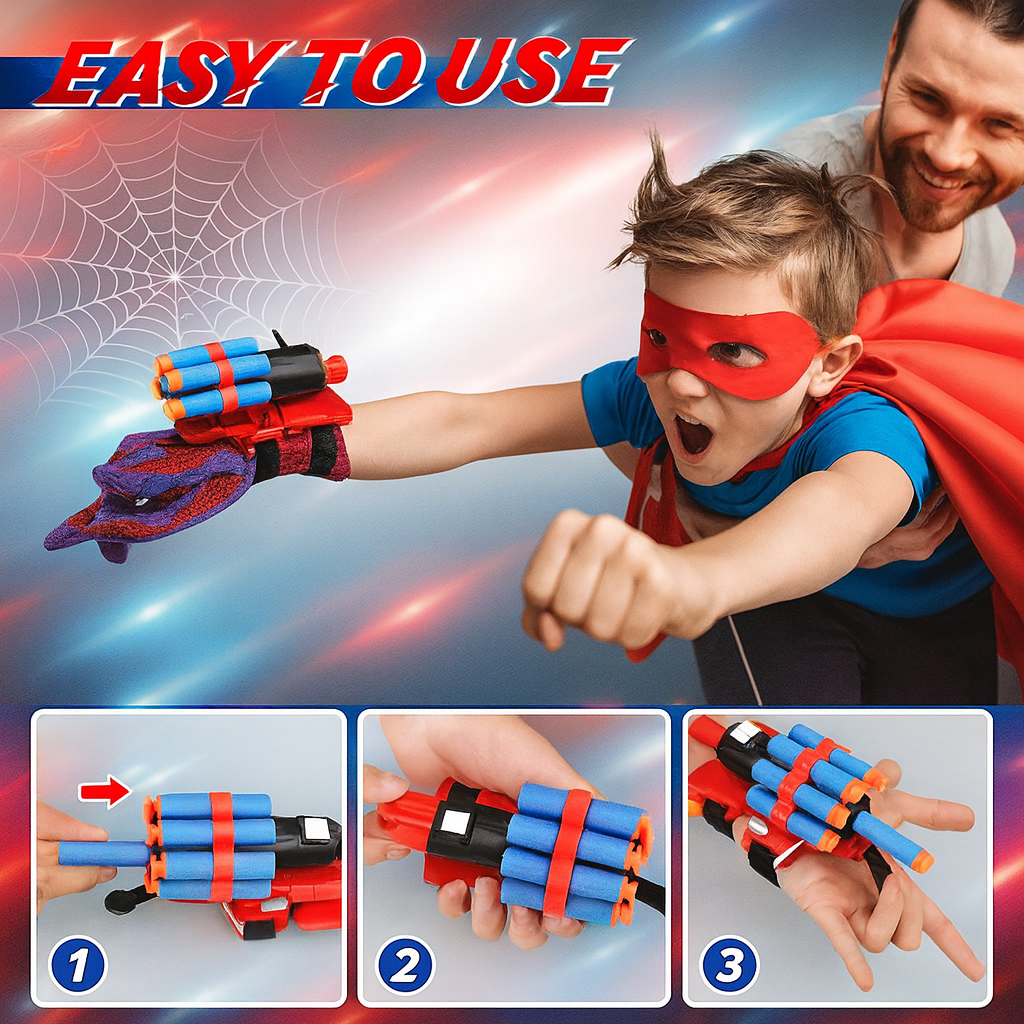 Superkids Web Shooter Gloves™