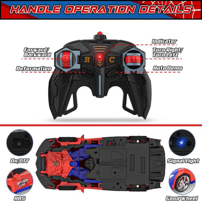 WebCrawler Transforming RC Car™
